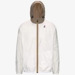 LE VRAI 3.0 CLAUDE - Jackets - Mid - Unisex - WHITE-BEIGE TAUPE