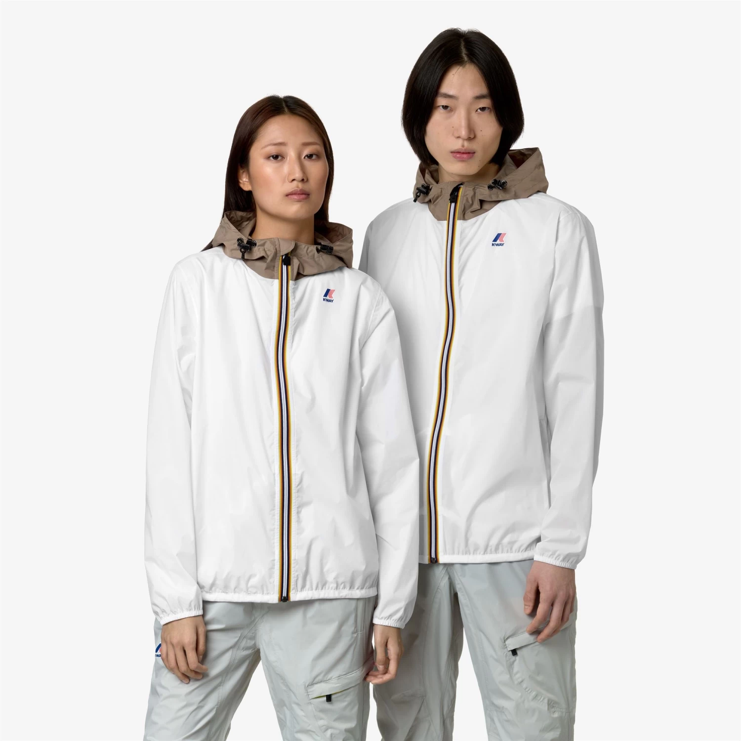 LE VRAI 3.0 CLAUDE - Jackets - Mid - Unisex - WHITE-BEIGE TAUPE - immagine 3