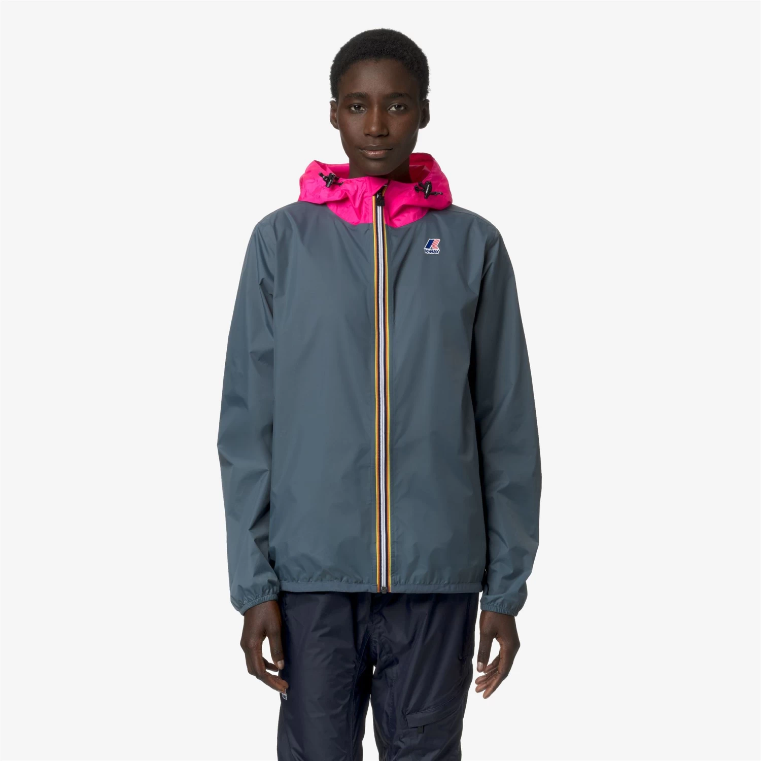 LE VRAI 3.0 CLAUDE - Jackets - Mid - Unisex - GREY EVEREST-PINK INTENSE - immagine 4
