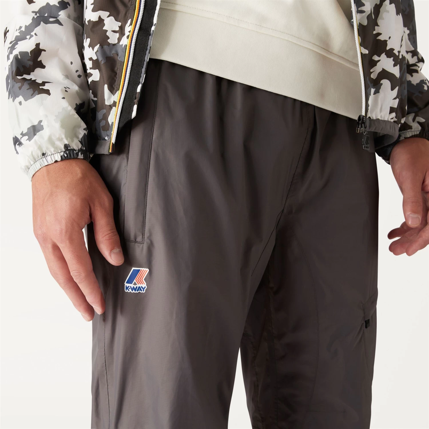 LE VRAI 3.0 EDGARD - Pants - Sport Trousers - Unisex - GREY SMOKE - immagine 2