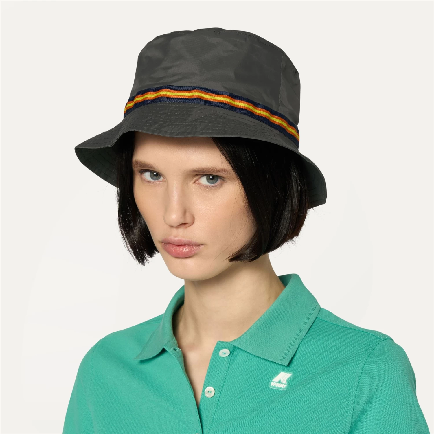 LE VRAI 3.0 PASCAL TAPE - Headwear - Hat - Unisex - GREEN BLACKISH - immagine 3