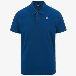 GREGOIRE TAPE - Polo Shirts - Polo - Man - BLUE ROYAL MARINE