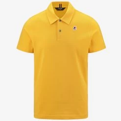 GREGOIRE TAPE - Polo Shirts - Polo - Man - YELLOW SOLAR