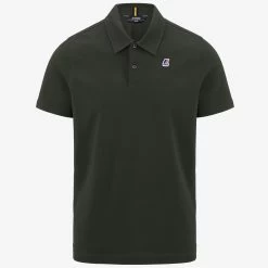GREGOIRE TAPE - Polo Shirts - Polo - Man - GREEN BLACKISH