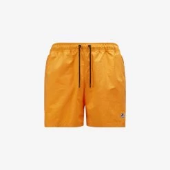LE VRAI Olivier - Bathing Suits - Swimming Trunk - Man - ORANGE SAFFRON