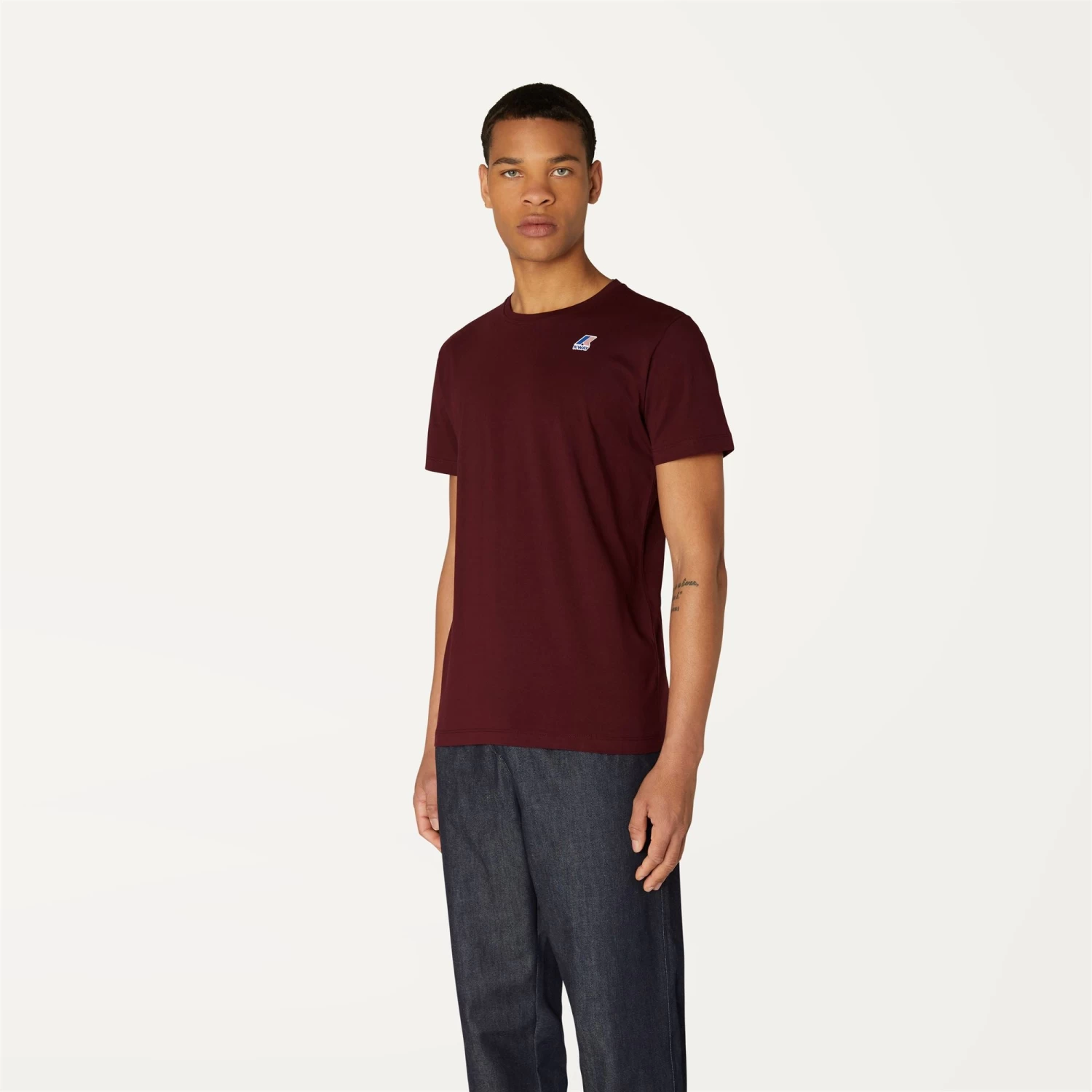 LE VRAI EDOUARD - T-ShirtsTop - T-Shirt - Unisex - RED DK AMARANTO - immagine 5