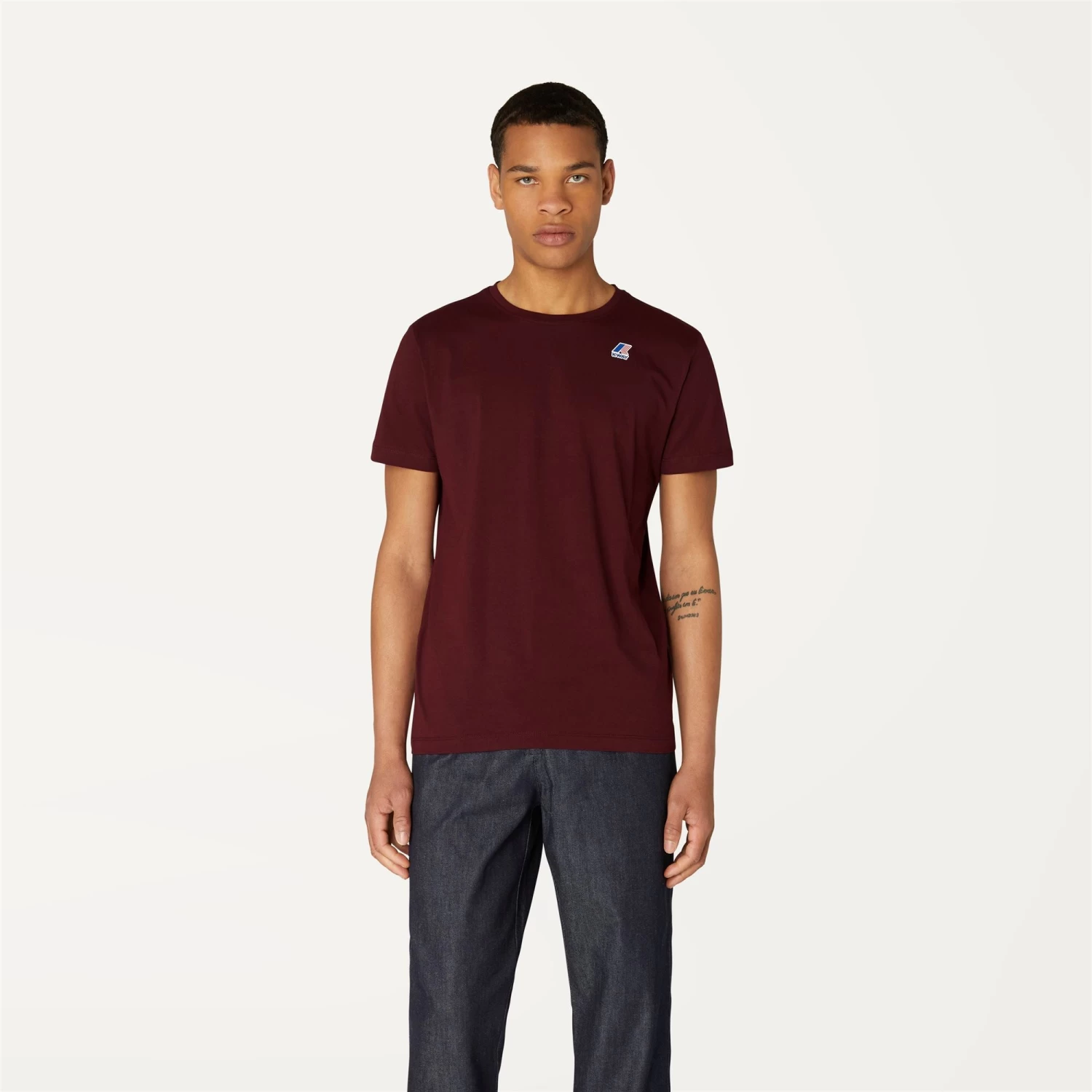 LE VRAI EDOUARD - T-ShirtsTop - T-Shirt - Unisex - RED DK AMARANTO - immagine 4