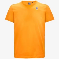 LE VRAI EDOUARD - T-ShirtsTop - T-Shirt - Unisex - ORANGE SAFFRON