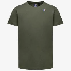 LE VRAI EDOUARD - T-ShirtsTop - T-Shirt - Unisex - GREEN BLACKISH