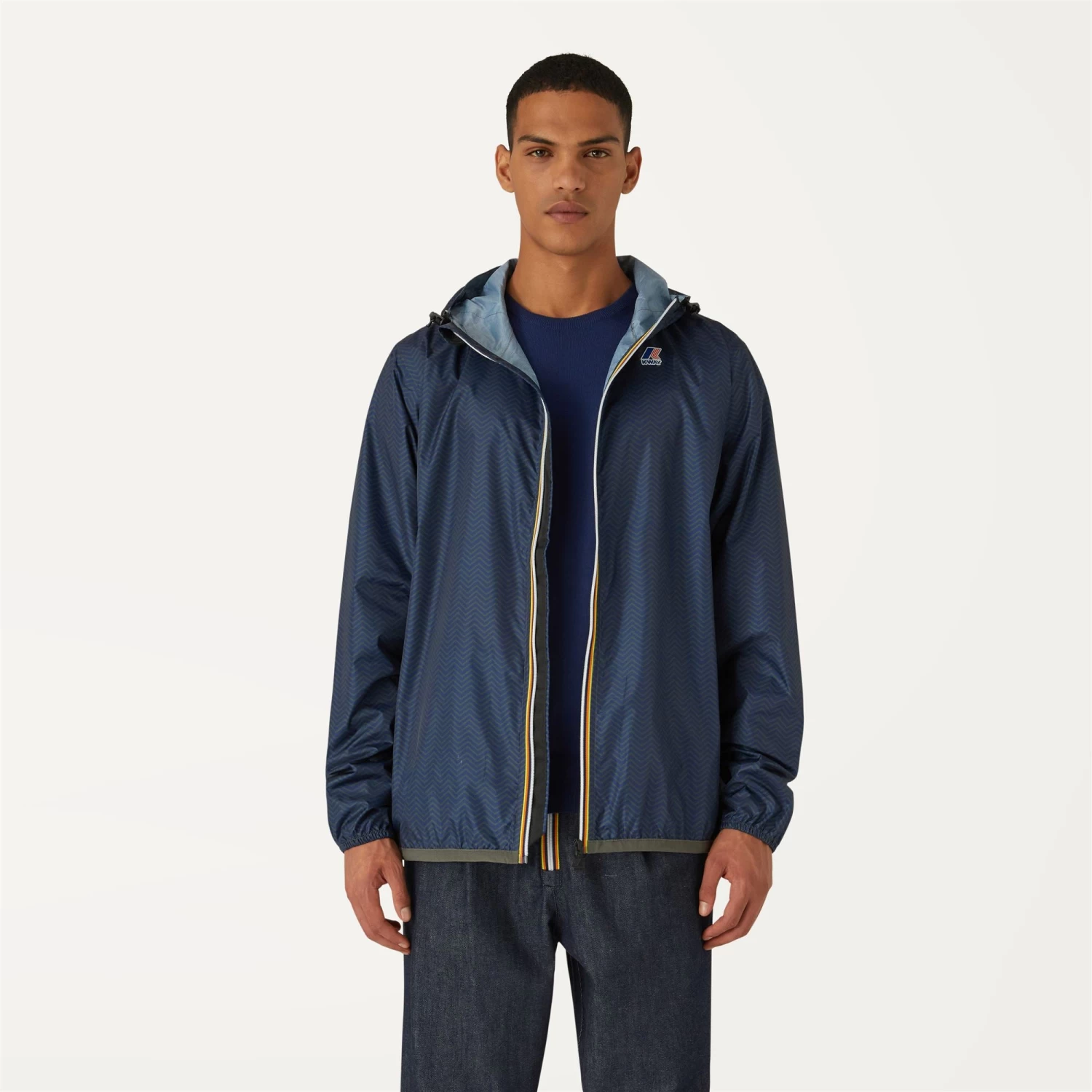 LE VRAI 3.0 CLAUDE GRAPHIC - Jackets - Mid - Unisex - TWILL BLUE - immagine 3