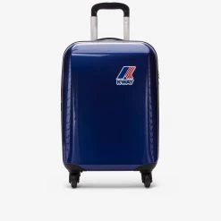 K-WAY SYSTEM MINI TROLLEY - Luggage Bags - Trolley - Unisex - BLUE DEPTH-BLACK TORBA