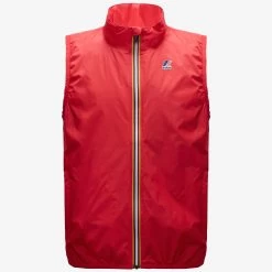LE VRAI 3.0ROULAND WARM - Jackets - Vest - Unisex - RED