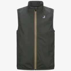 LE VRAI 3.0ROULAND WARM - Jackets - Vest - Unisex - GREEN BLACKISH