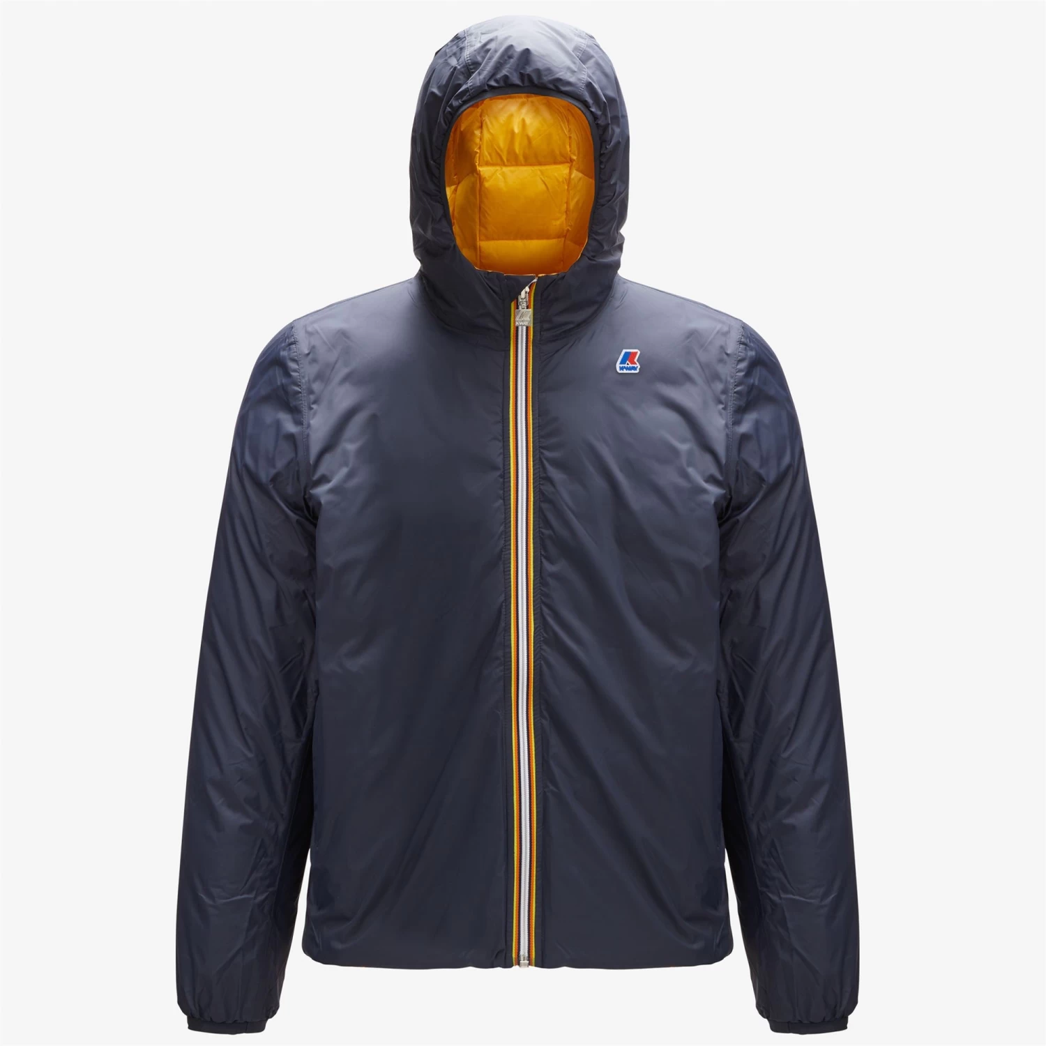 JACQUES THERMO PLUS.2 REVERSIBLE - Jackets - Short - Man - BLUE DEPTH-YELLOW SOLAR - immagine 2