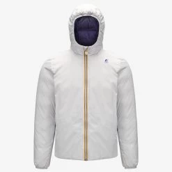 JACQUES THERMO PLUS.2 REVERSIBLE - Jackets - Short - Man - GREY LT-BLUE MEDIEVAL