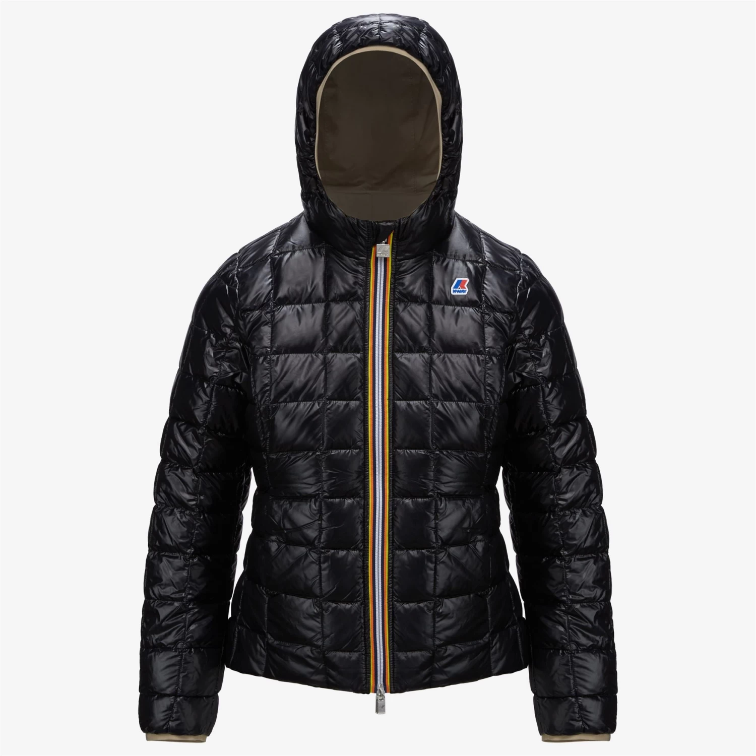 LILY THERMO PLUS.2 REVERSIBLE - Jackets - Short - Woman - BEIGE GREY-BLACK PURE - immagine 2