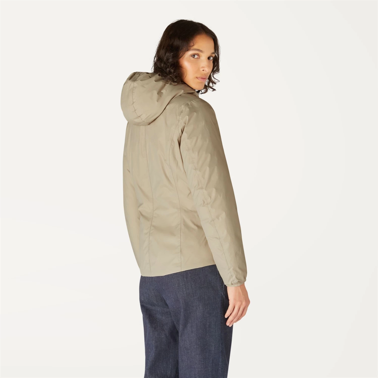 LILY THERMO PLUS.2 REVERSIBLE - Jackets - Short - Woman - BEIGE GREY-BLACK PURE - immagine 6