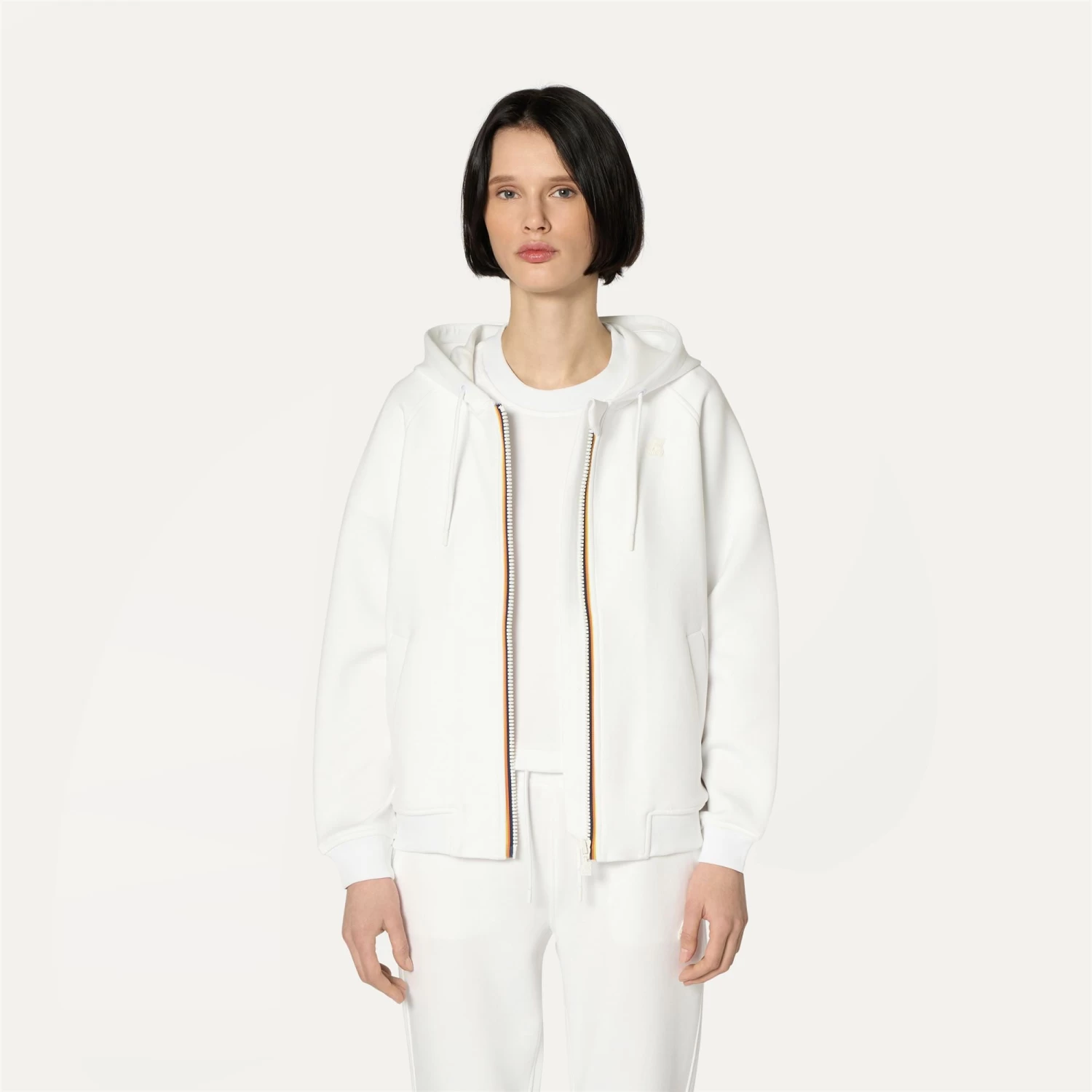LYDIE LIGHT SPACER - Fleece - Jacket - Woman - WHITE - immagine 3