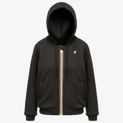 LYDIE LIGHT SPACER - Fleece - Jacket - Woman - BLACK PURE