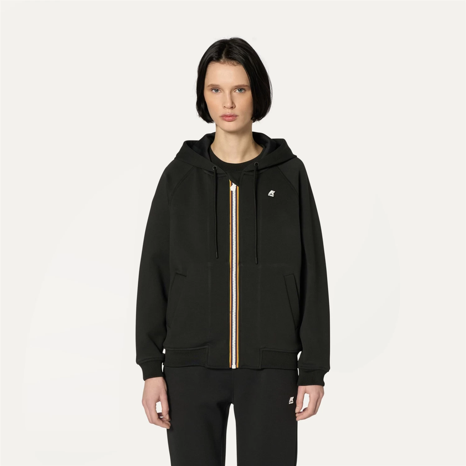 LYDIE LIGHT SPACER - Fleece - Jacket - Woman - BLACK PURE - immagine 3