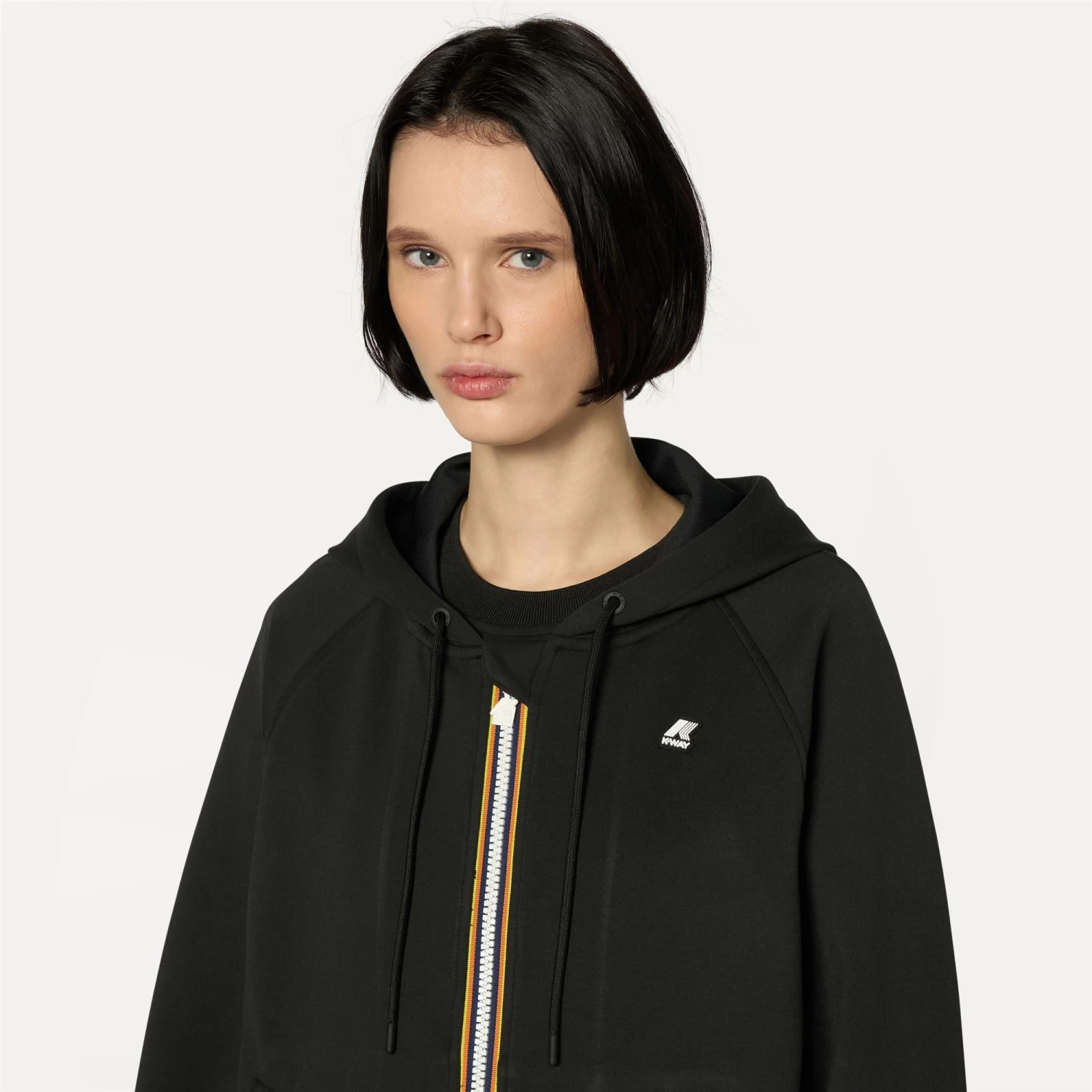 LYDIE LIGHT SPACER - Fleece - Jacket - Woman - BLACK PURE - immagine 2