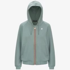 LYDIE LIGHT SPACER - Fleece - Jacket - Woman - GREEN MOLD