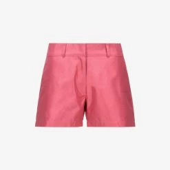 SHORY SHANTUNG - LIKE 2L - Shorts - SportShorts - Woman - PINK CAMELIA SHANTUNG