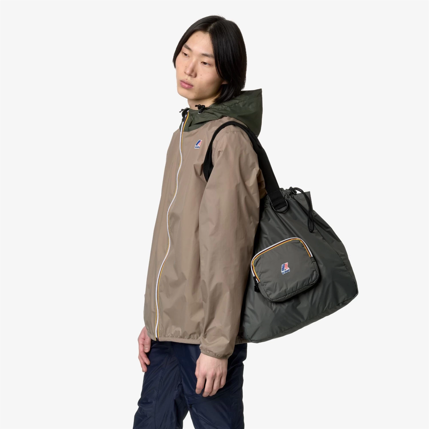 LE VRAI 3.0 VICTORINE - Bags - Shopping Bag - Unisex - GREEN BLACKISH - immagine 5