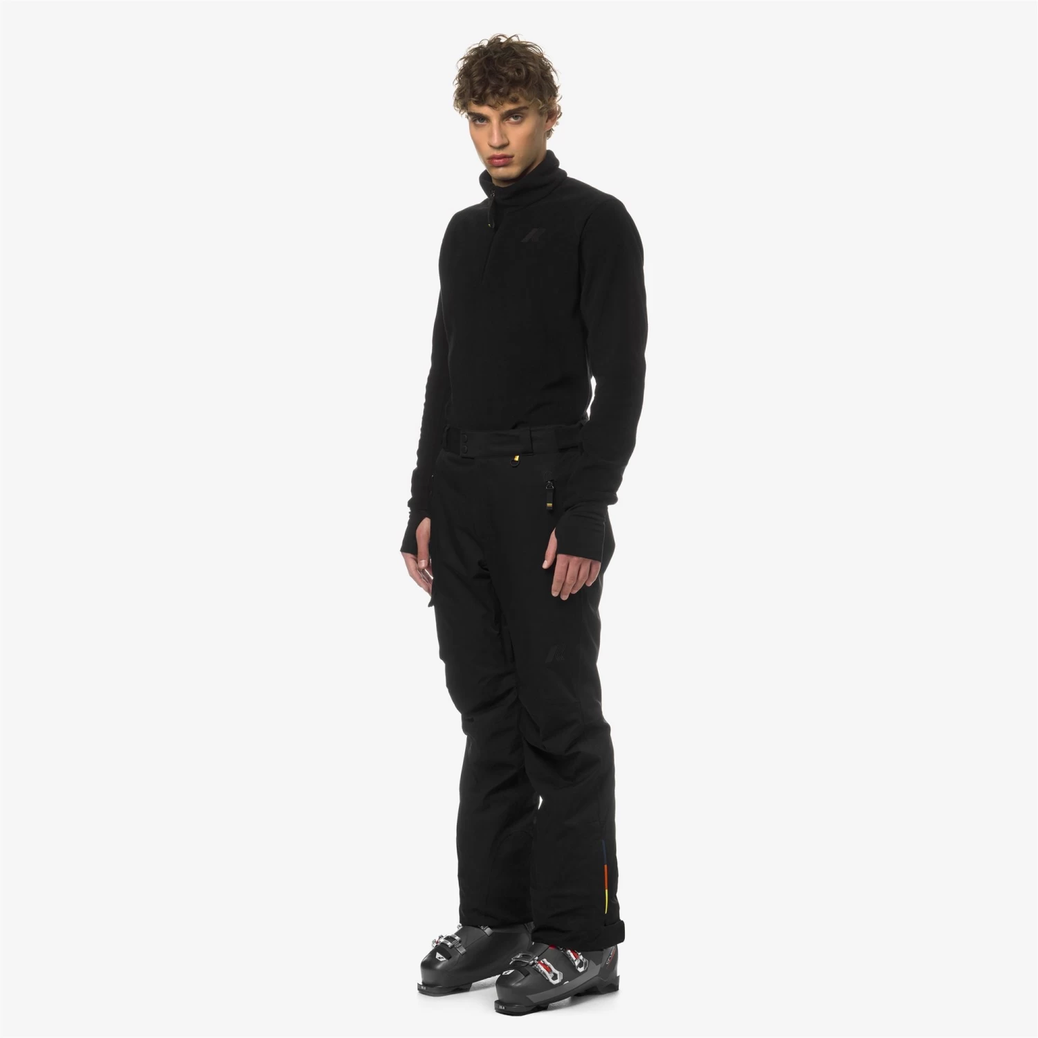 AVRIEUX MICRO TWILL 2 LAYERS - Pants - Sport Trousers - Man - BLACK PURE - immagine 4