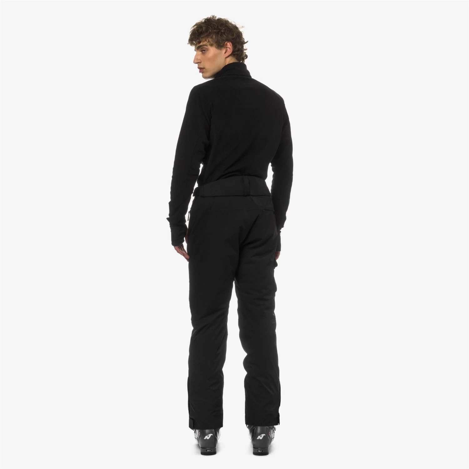 AVRIEUX MICRO TWILL 2 LAYERS - Pants - Sport Trousers - Man - BLACK PURE - immagine 5
