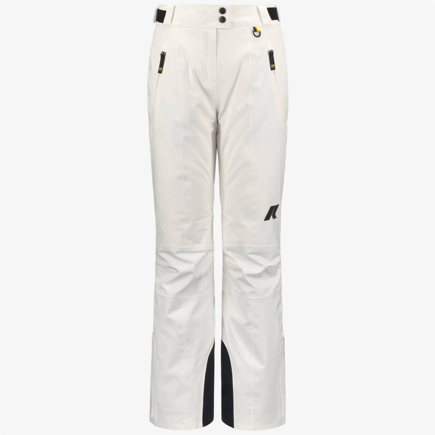 BONNEVAL MICRO TWILL 2 LAYERS - Pants - Sport Trousers - Woman - WHITE GARDENIA