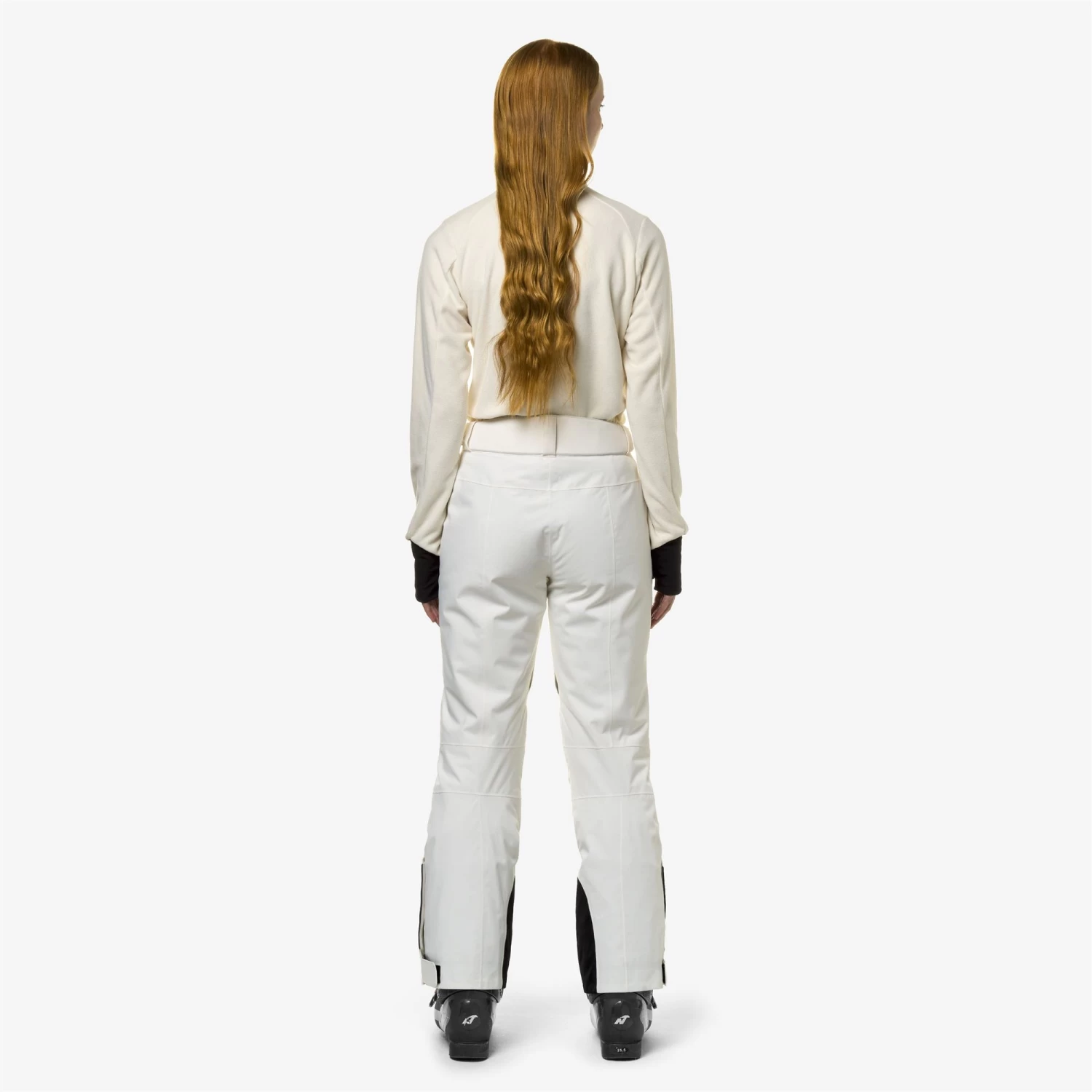 BONNEVAL MICRO TWILL 2 LAYERS - Pants - Sport Trousers - Woman - WHITE GARDENIA - immagine 5