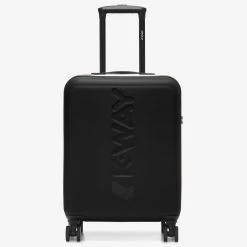 TROLLEY SMALL - Luggage Bags - Trolley - Unisex - BLACK PURE-BLUE MD COBALT