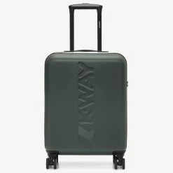TROLLEY SMALL - Luggage Bags - Trolley - Unisex - GREEN BLACKISH-BLUE MD COBALT