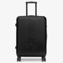 TROLLEY MEDIUM - Luggage Bags - Trolley - Unisex - BLACK PURE-BLUE MD COBALT