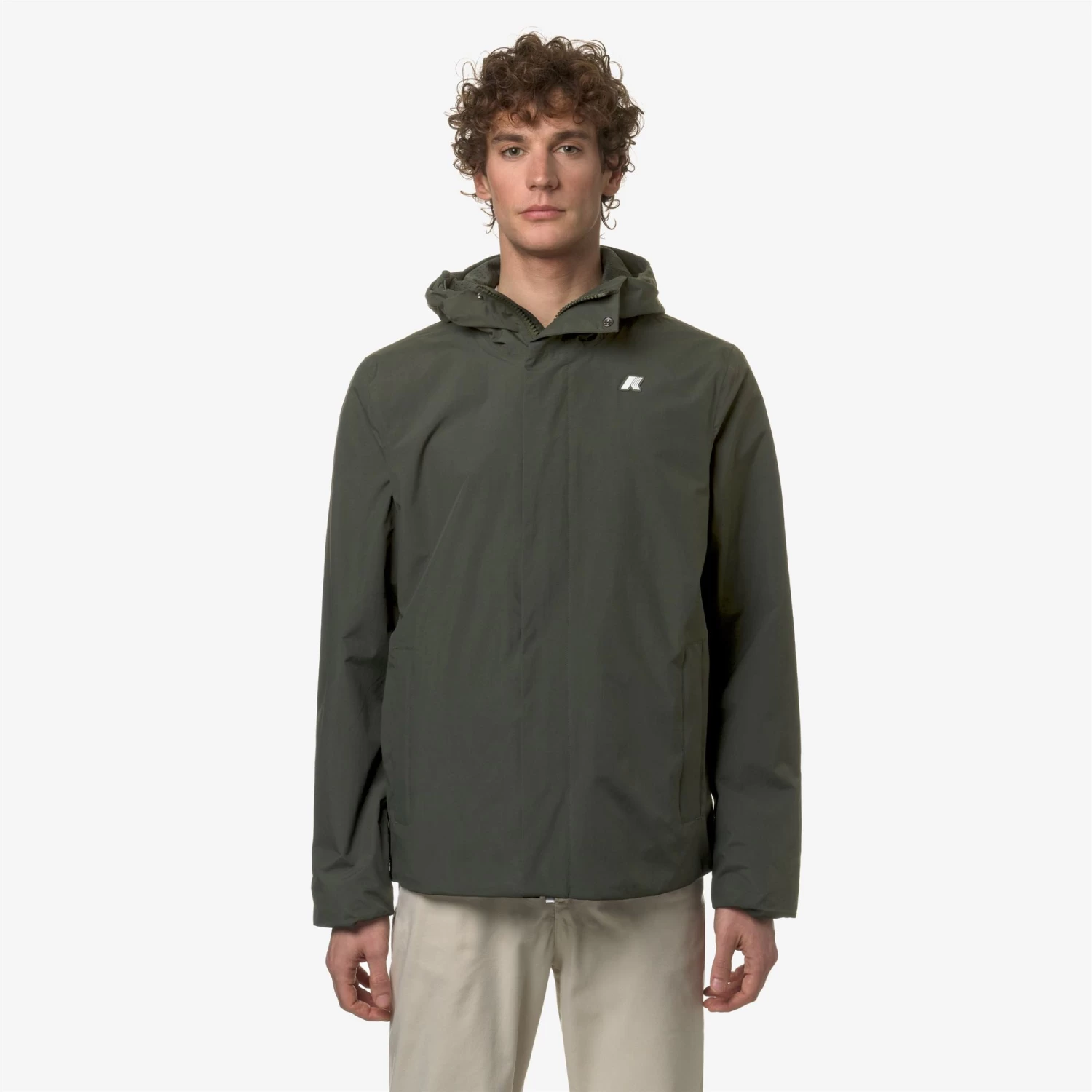 JACK OTTOMAN - Jackets - Short - Man - GREEN BLACKISH - immagine 3