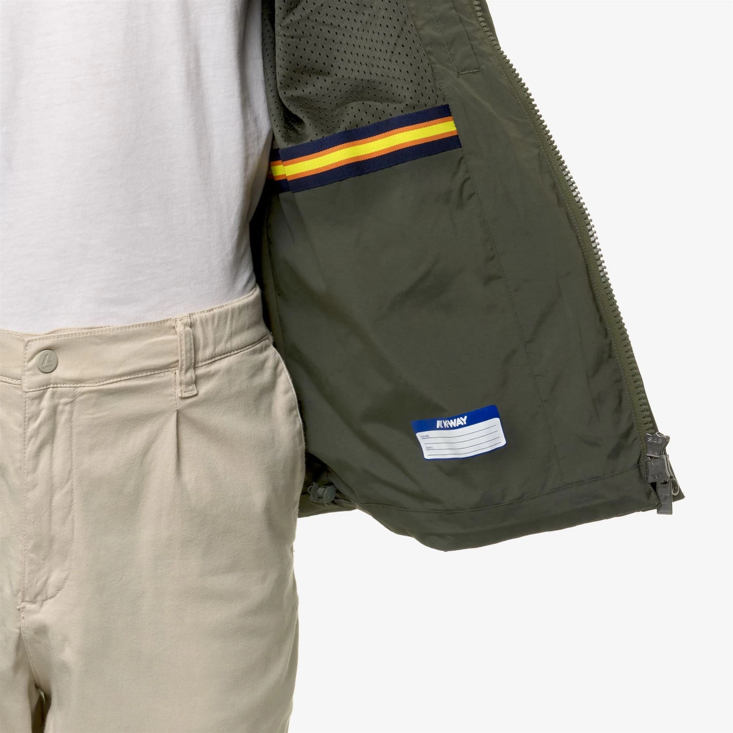 JACK OTTOMAN - Jackets - Short - Man - GREEN BLACKISH - immagine 2