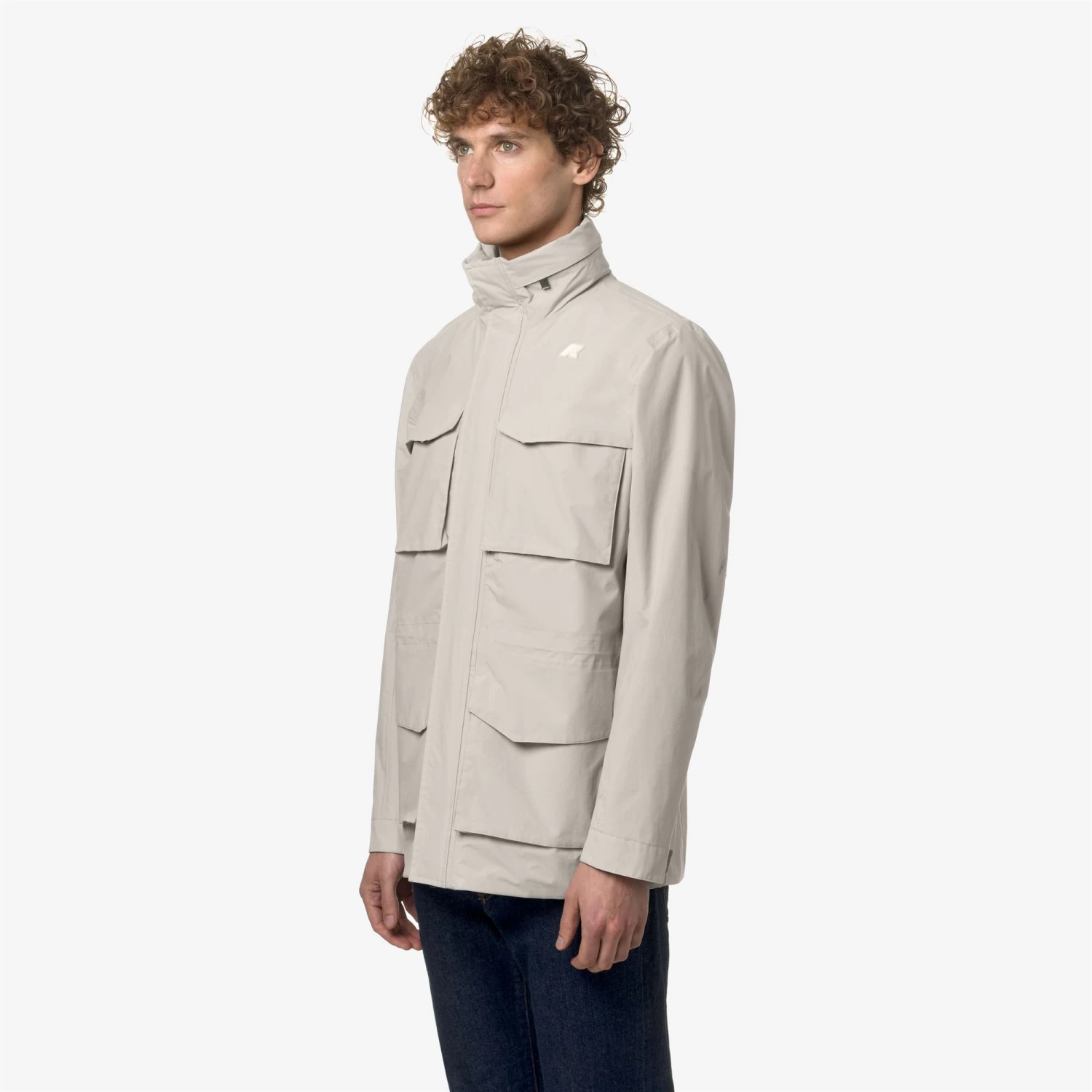 MANPHY ECO OTTOMAN - Jackets - Mid - Man - BEIGE LT - immagine 4