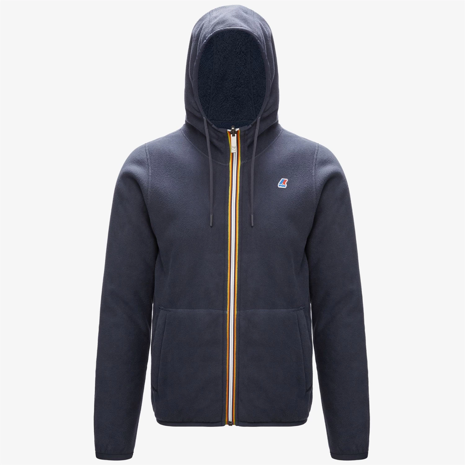JACQUES POLAR REVERSIBLE - Fleece - Jacket - Man - BLUE DEPTH-BLUE ASH