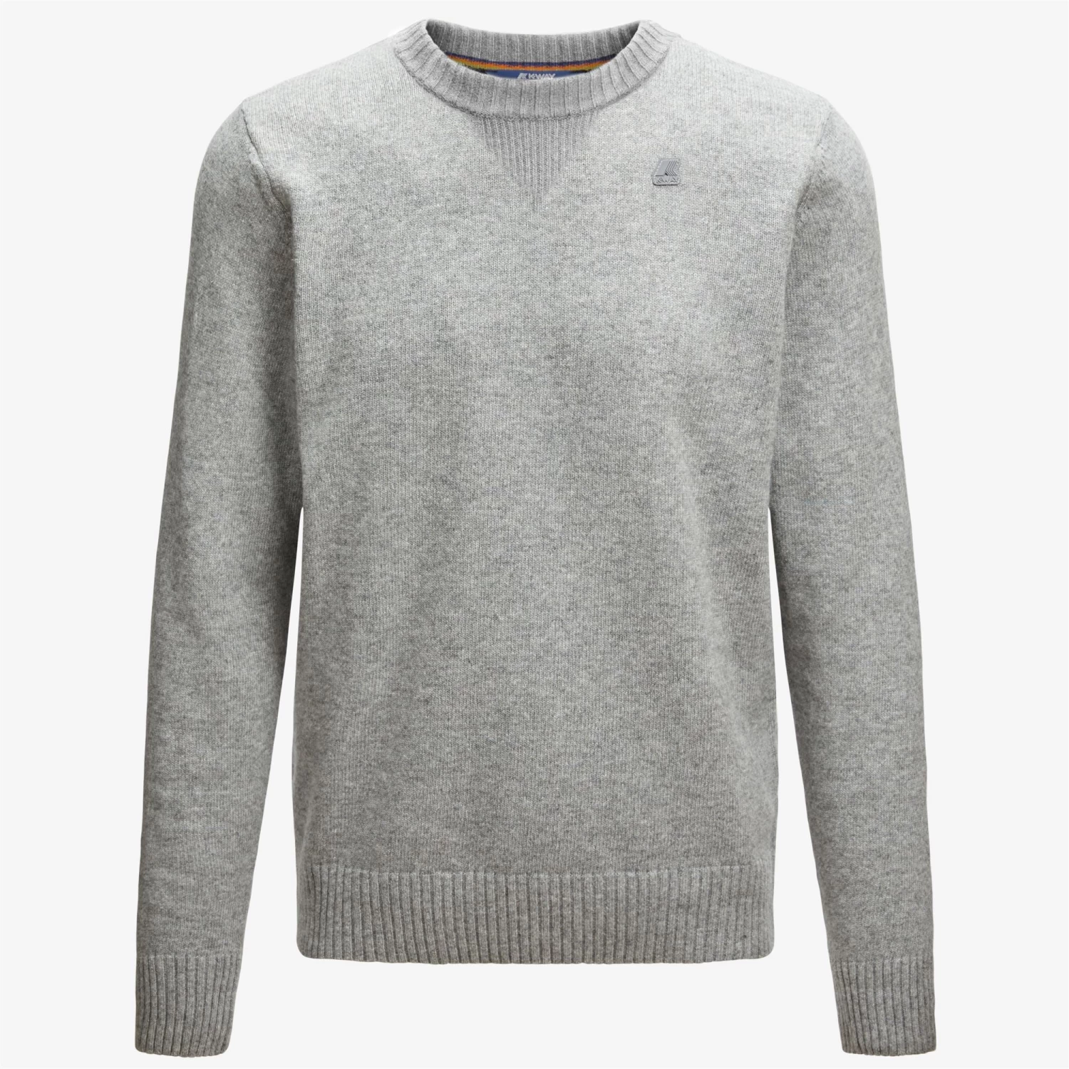 SEBASTIEN LAMBSWOOL - Knitwear - PullOver - Man - GREY MD STEEL