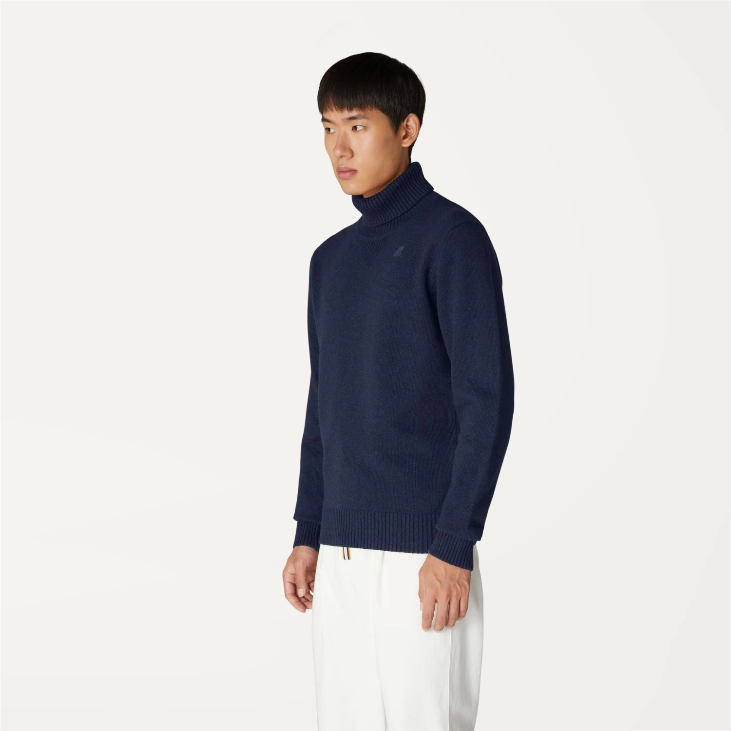 HENRY LAMBSWOOL - Knitwear - PullOver - Man - BLUE DEPTH - immagine 4
