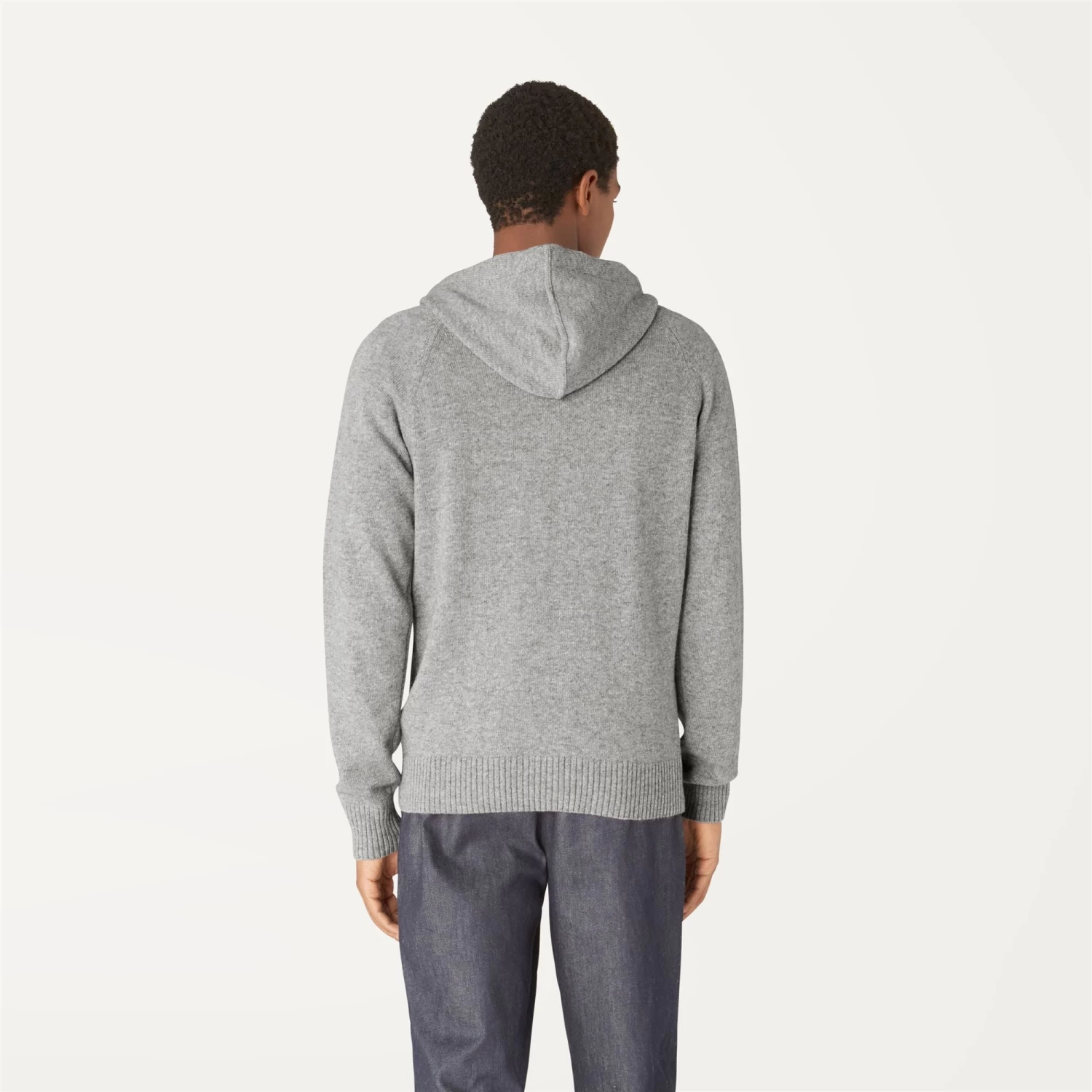 MARCY LAMBSWOOL - Knitwear - Jacket - Man - GREY MD STEEL - immagine 5