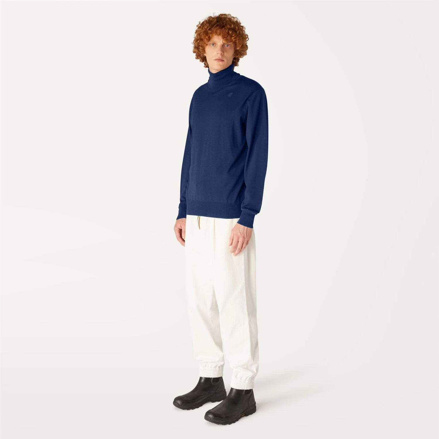 HENRY MERINO - Knitwear - PullOver - Man - BLUE MEDIEVAL - immagine 4