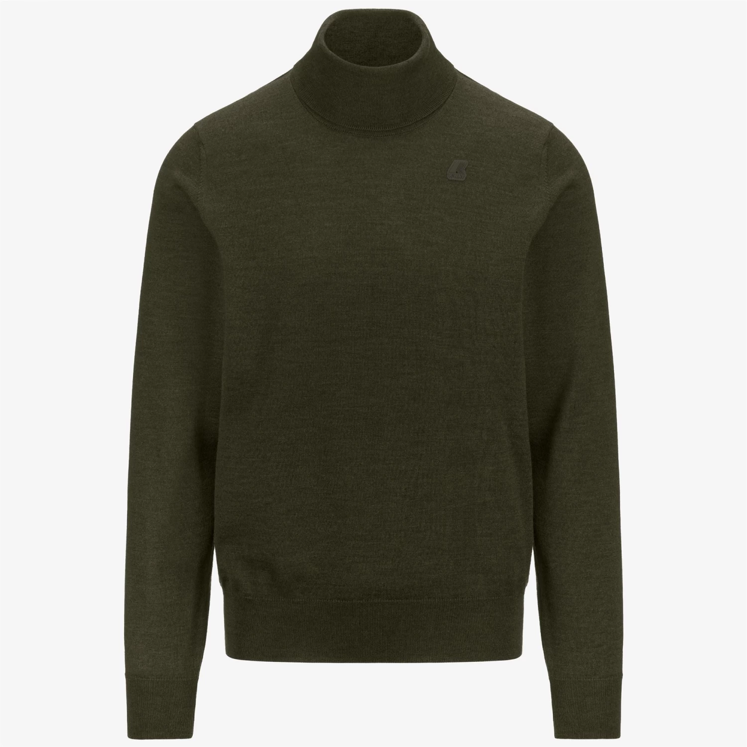 HENRY MERINO - Knitwear - PullOver - Man - GREEN BLACKISH