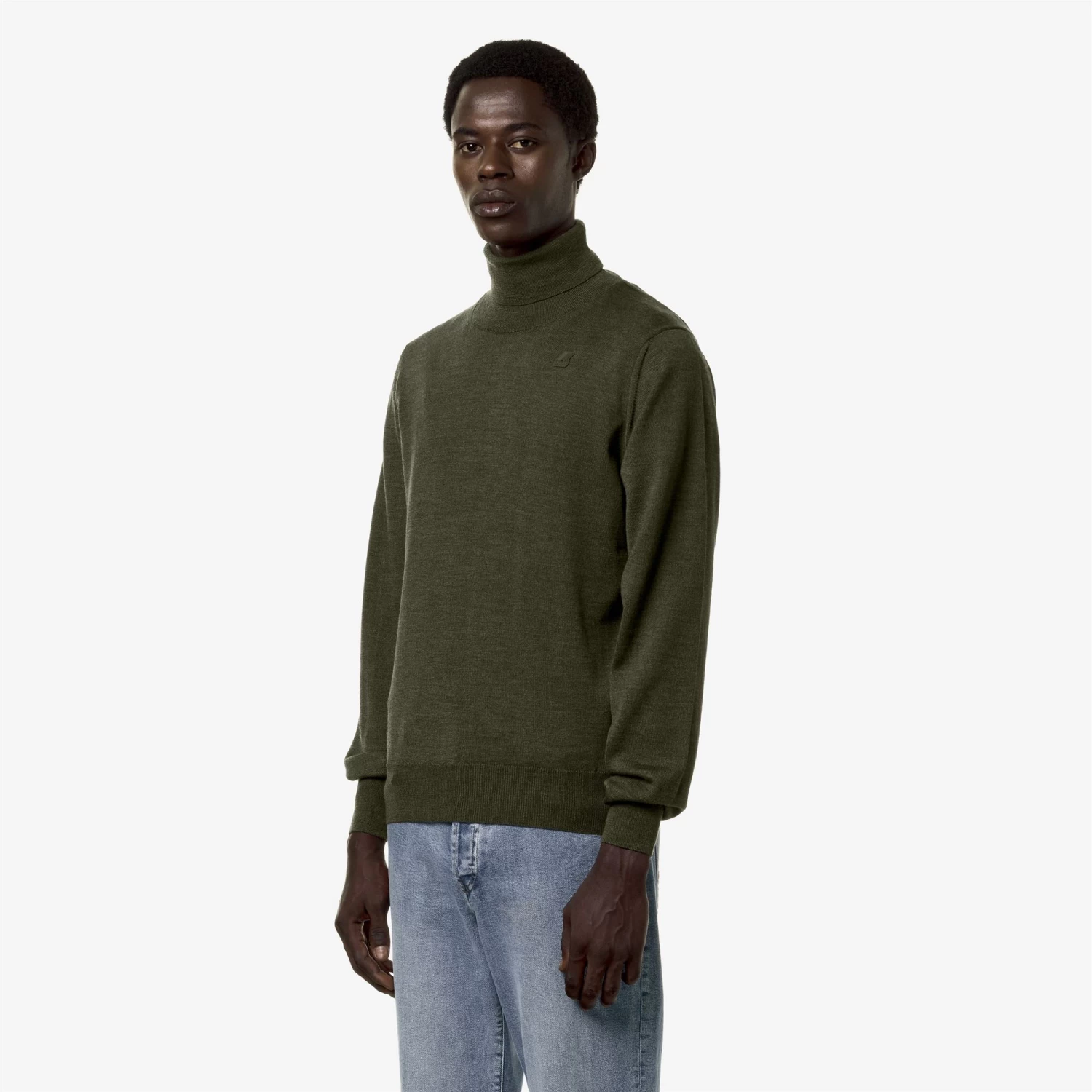 HENRY MERINO - Knitwear - PullOver - Man - GREEN BLACKISH - immagine 4
