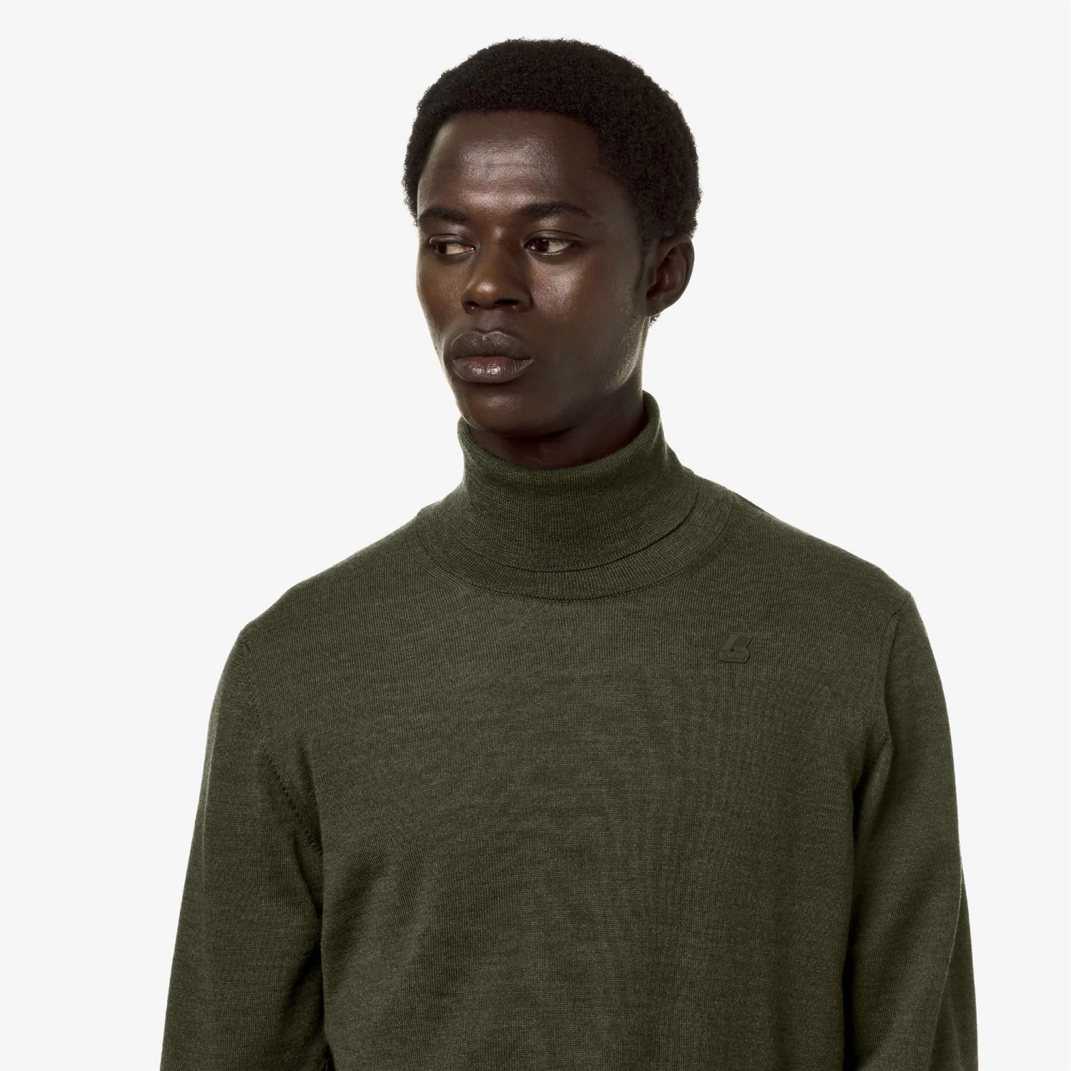 HENRY MERINO - Knitwear - PullOver - Man - GREEN BLACKISH - immagine 2