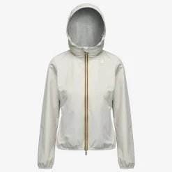 LILY STRETCH POLY JERSEY - Jackets - Short - Woman - BEIGE LT