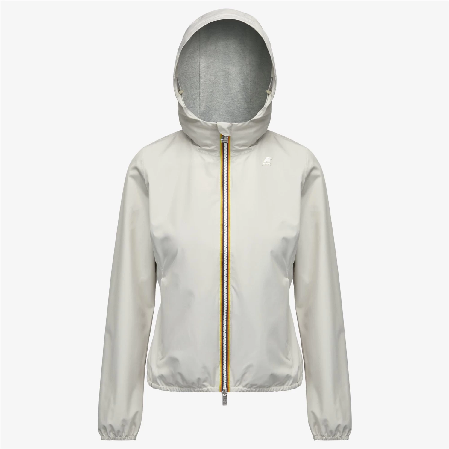 LILY STRETCH POLY JERSEY - Jackets - Short - Woman - BEIGE LT