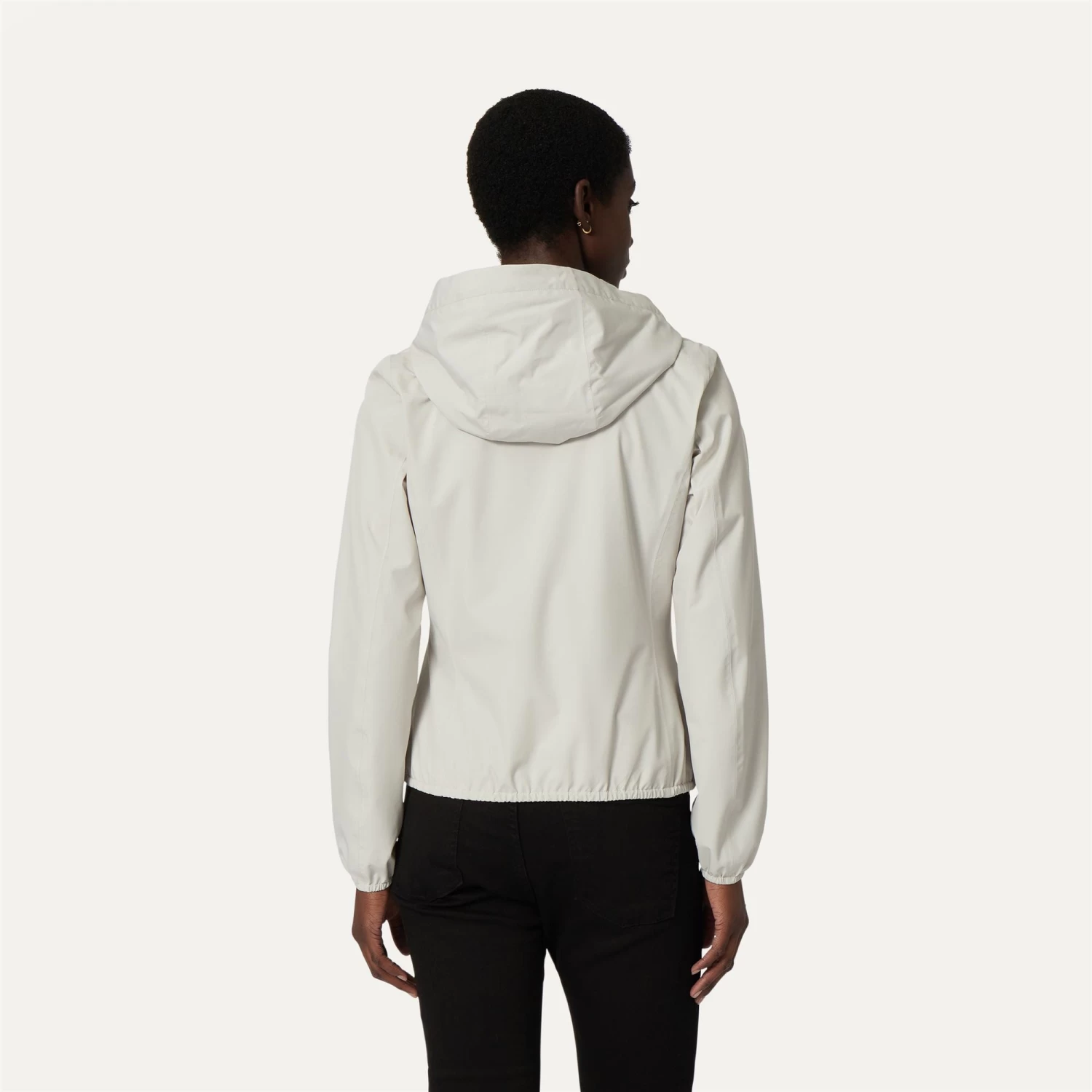 LILY STRETCH POLY JERSEY - Jackets - Short - Woman - BEIGE LT - immagine 5