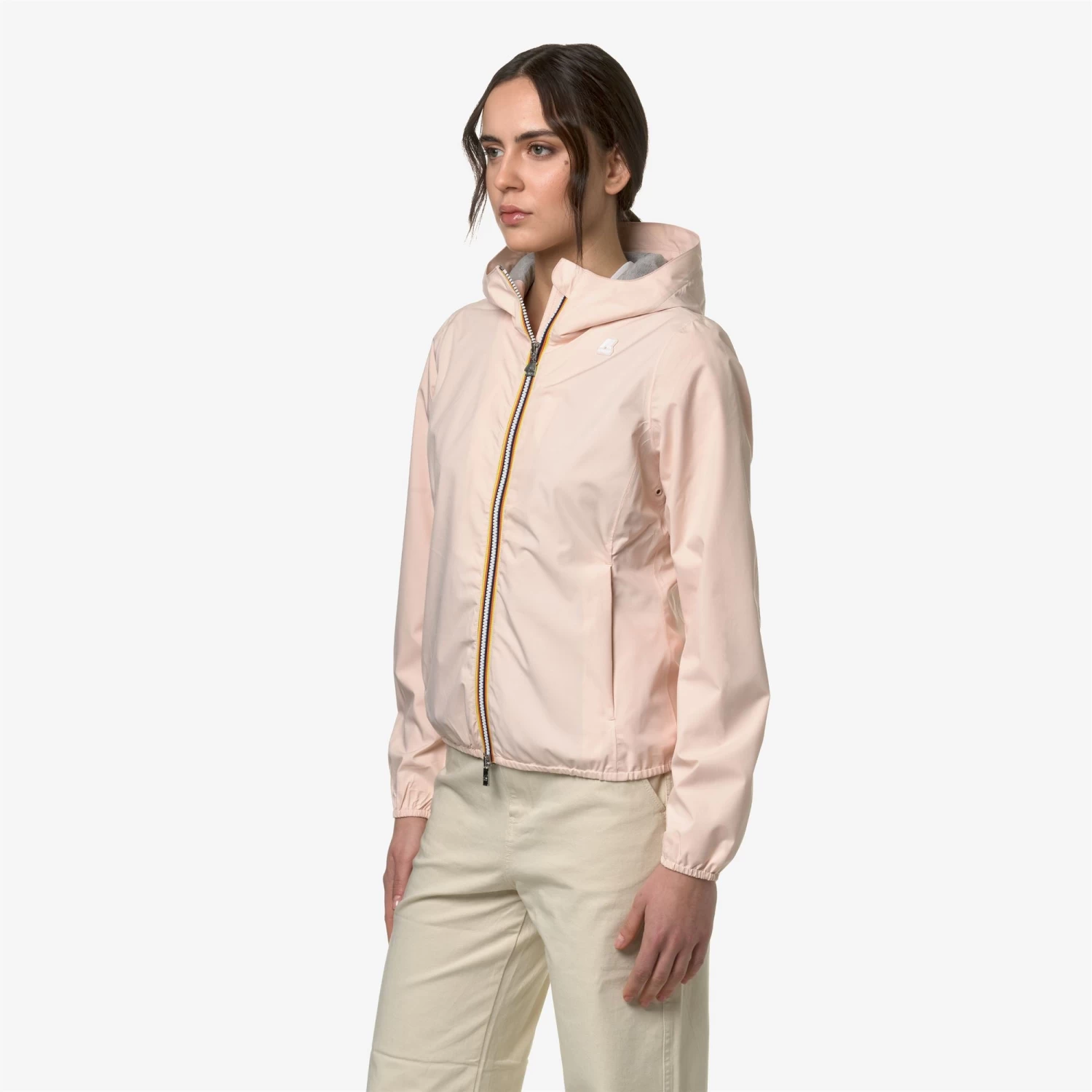 LILY STRETCH POLY JERSEY - Jackets - Short - Woman - PINK GARDENIA - immagine 4